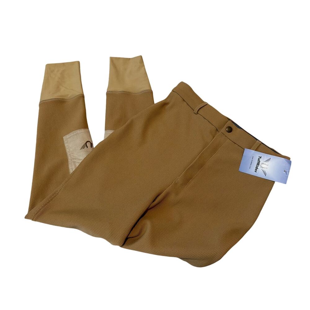 TuffRider NWT Children's 16 Tan Equestrian Breeches Riding Pants